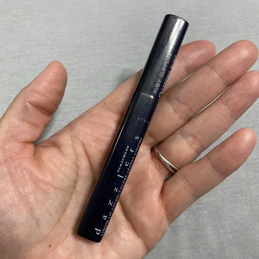 Avon Glazewear Dazzlers RUBY SLIPPERS Liquid Lip Color‎ New
